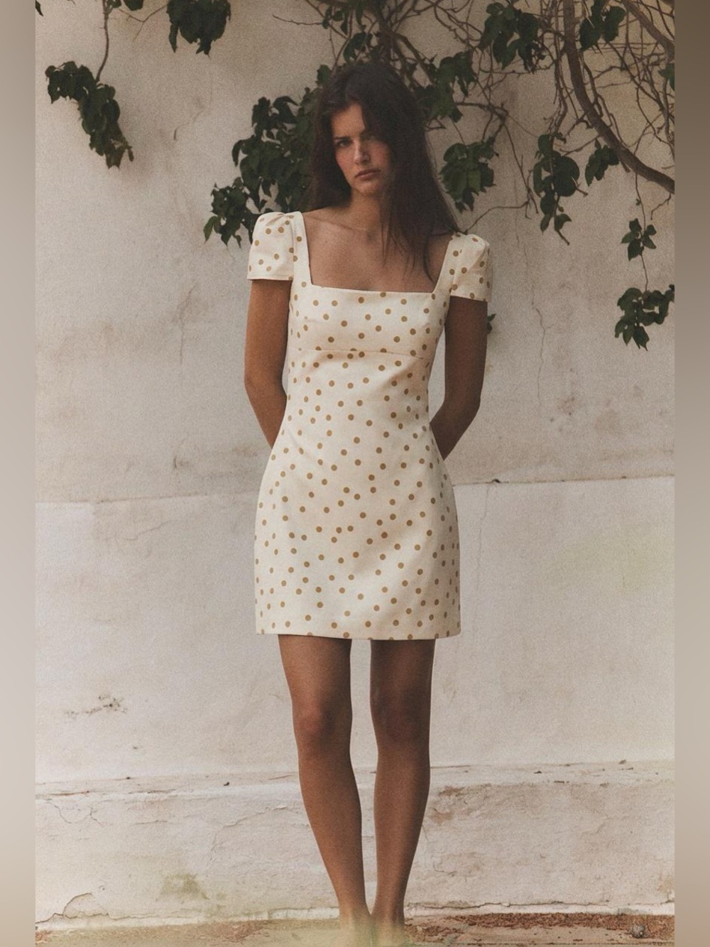New Zara polka dot viral dress